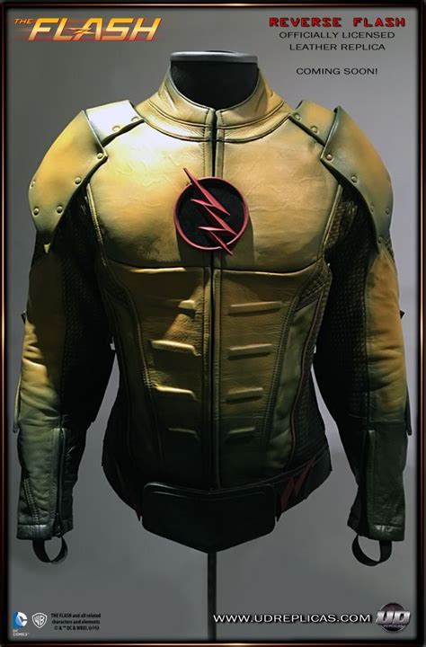 reverse flash jacket replica